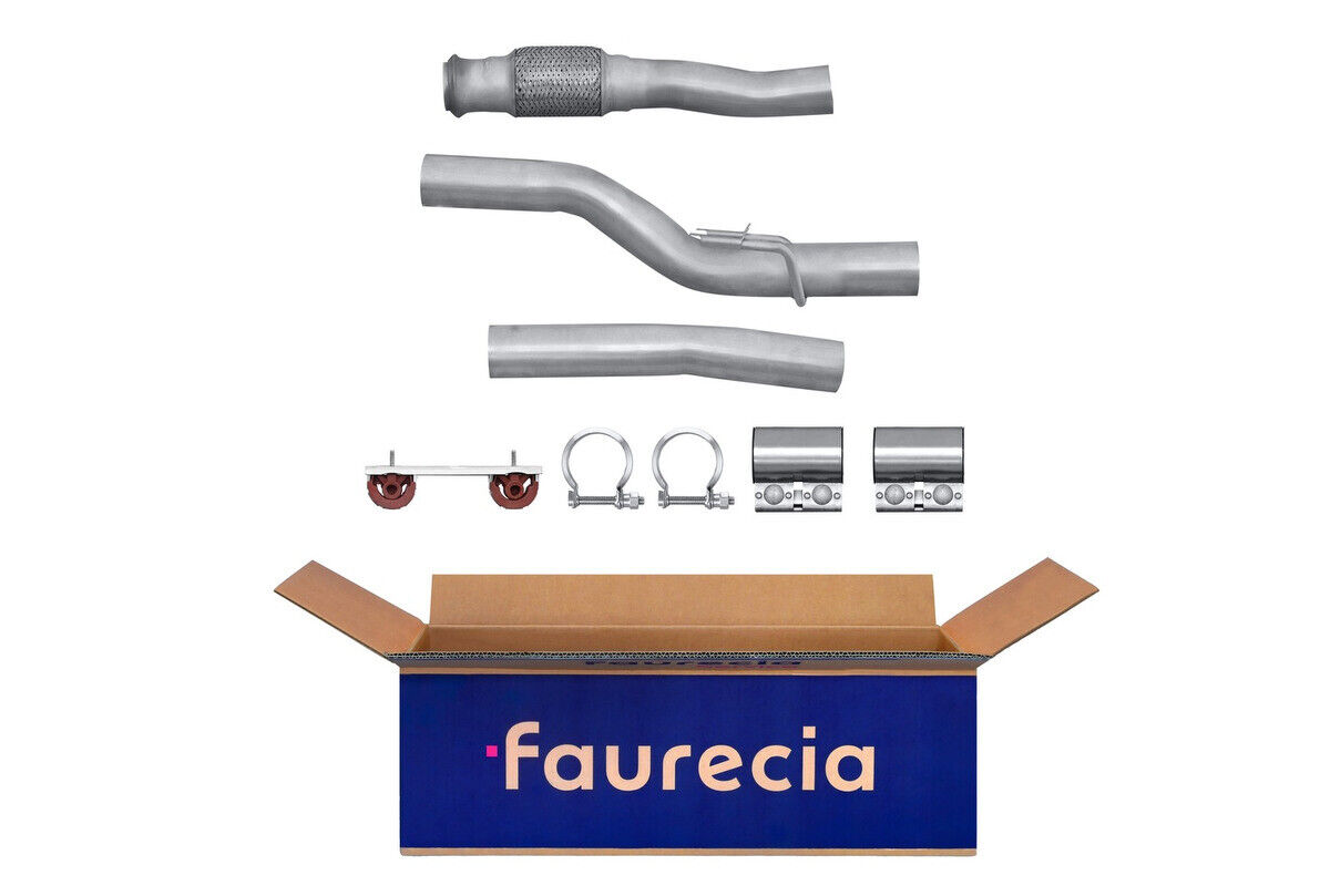 Abgasrohr Easy2Fit mit Anbauteilen HELLA für PEUGEOT 407 (6D_)