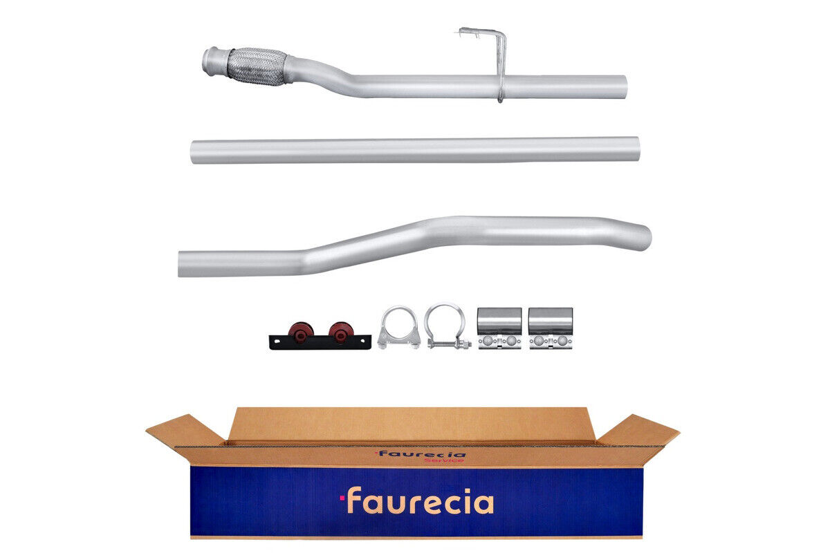 Abgasrohr Easy2Fit mit Anbauteilen HELLA für PEUGEOT 407 (6D_)