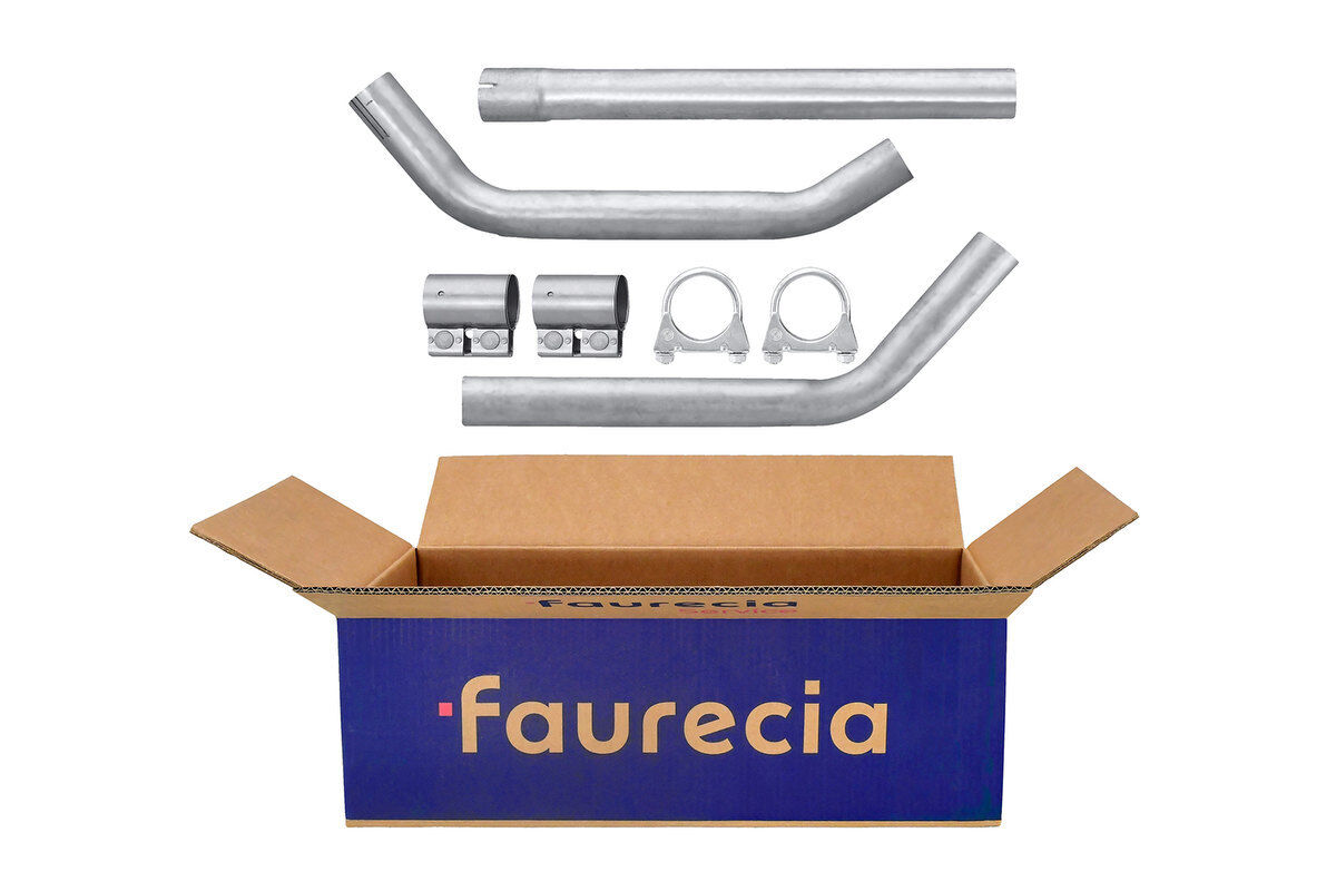 Abgasrohr Easy2Fit mit Anbauteilen HELLA für PEUGEOT 407 (6D_)