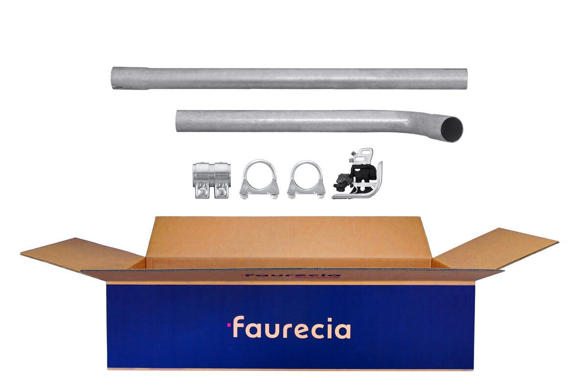Abgasrohr Easy2Fit mit Anbauteilen HELLA für RENAULT MEGANE II SCENIC II