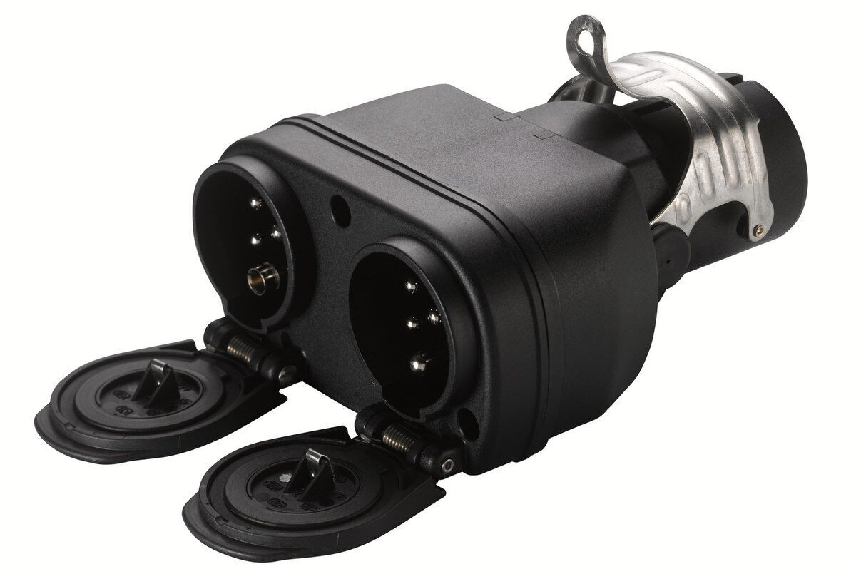 Adapter Steckdose HELLA für MERCEDES SCANIA JAEGER NOOTEBOOM LANGENDORF WEIRO