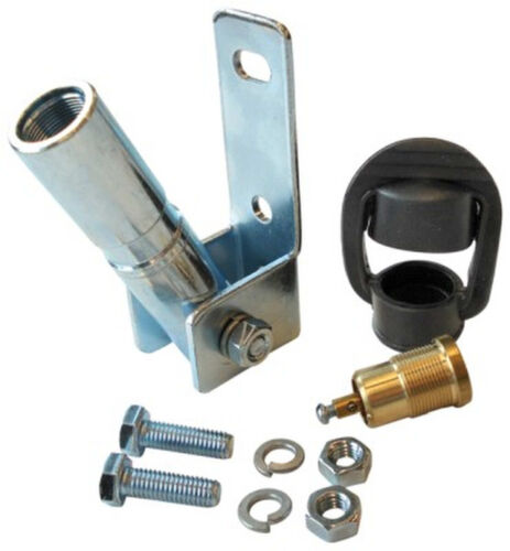 Arbeitsscheinwerfer Halter HELLA 10,5 cm mit Kappe Schrauben Mutter verstellbar
