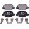 Bremsbelagsatz Bremsscheibe hinten HELLA für ABARTH CITROEN FIAT LANCIA