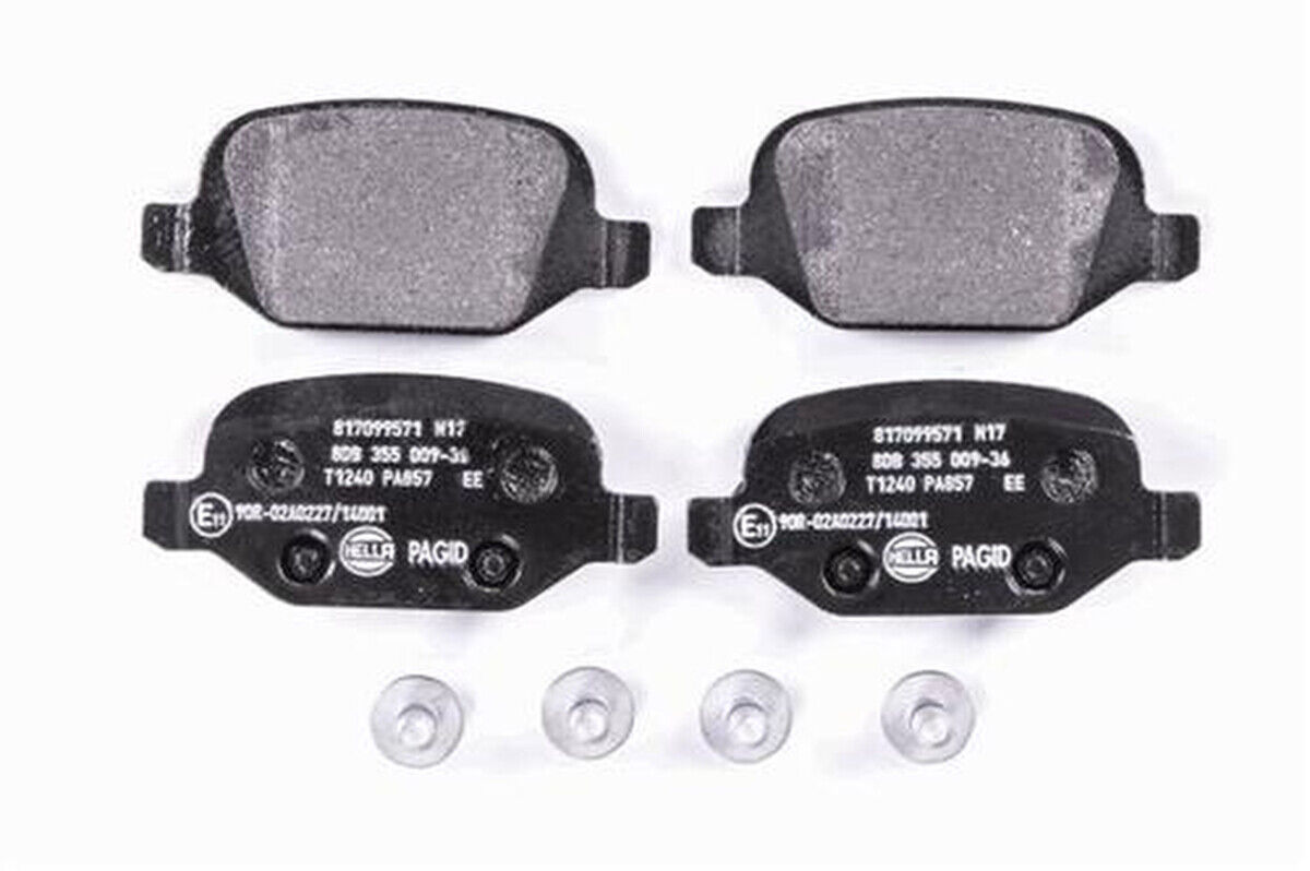 Bremsbelagsatz Bremsscheibe hinten HELLA für ALFA ROMEO FIAT LANCIA