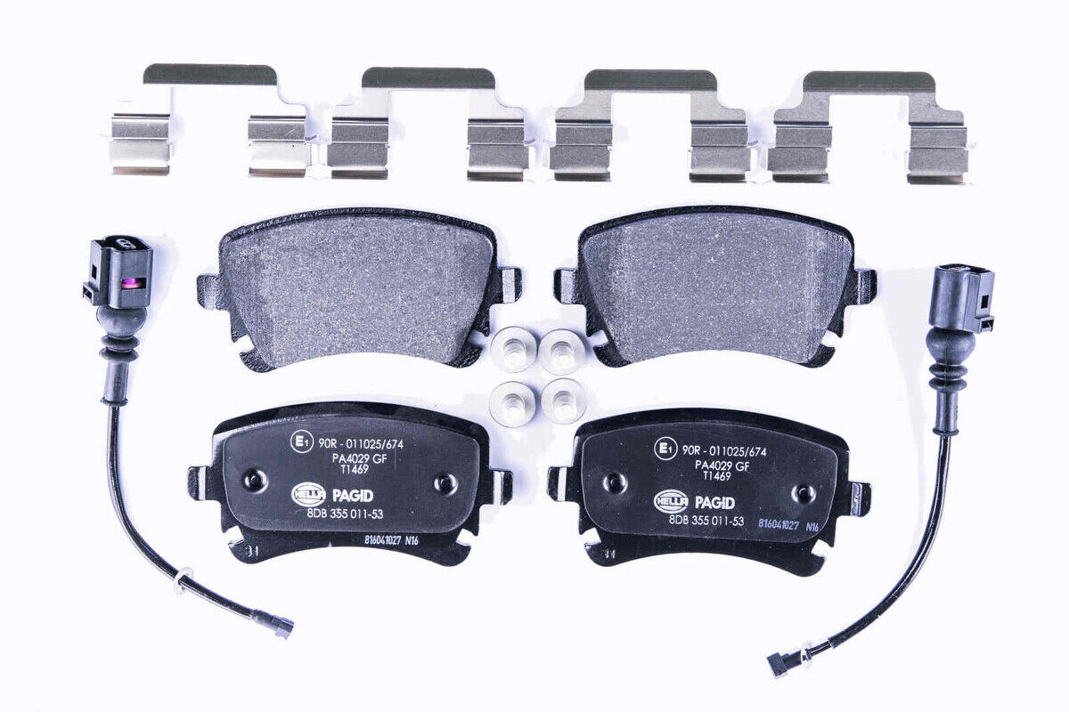Bremsbelagsatz Bremsscheibe hinten HELLA für AUDI VW A6L CALIFORNIA