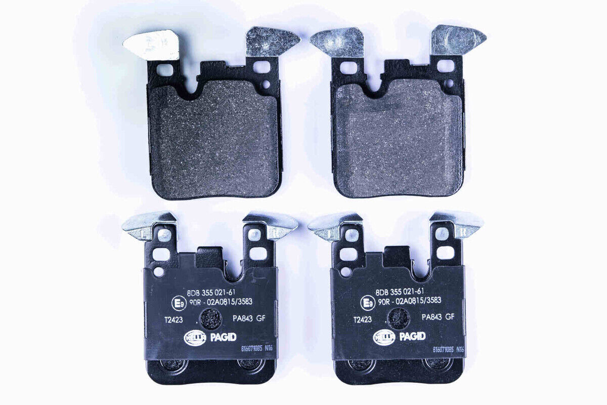 Bremsbelagsatz Bremsscheibe hinten HELLA für BMW 2 Coupe