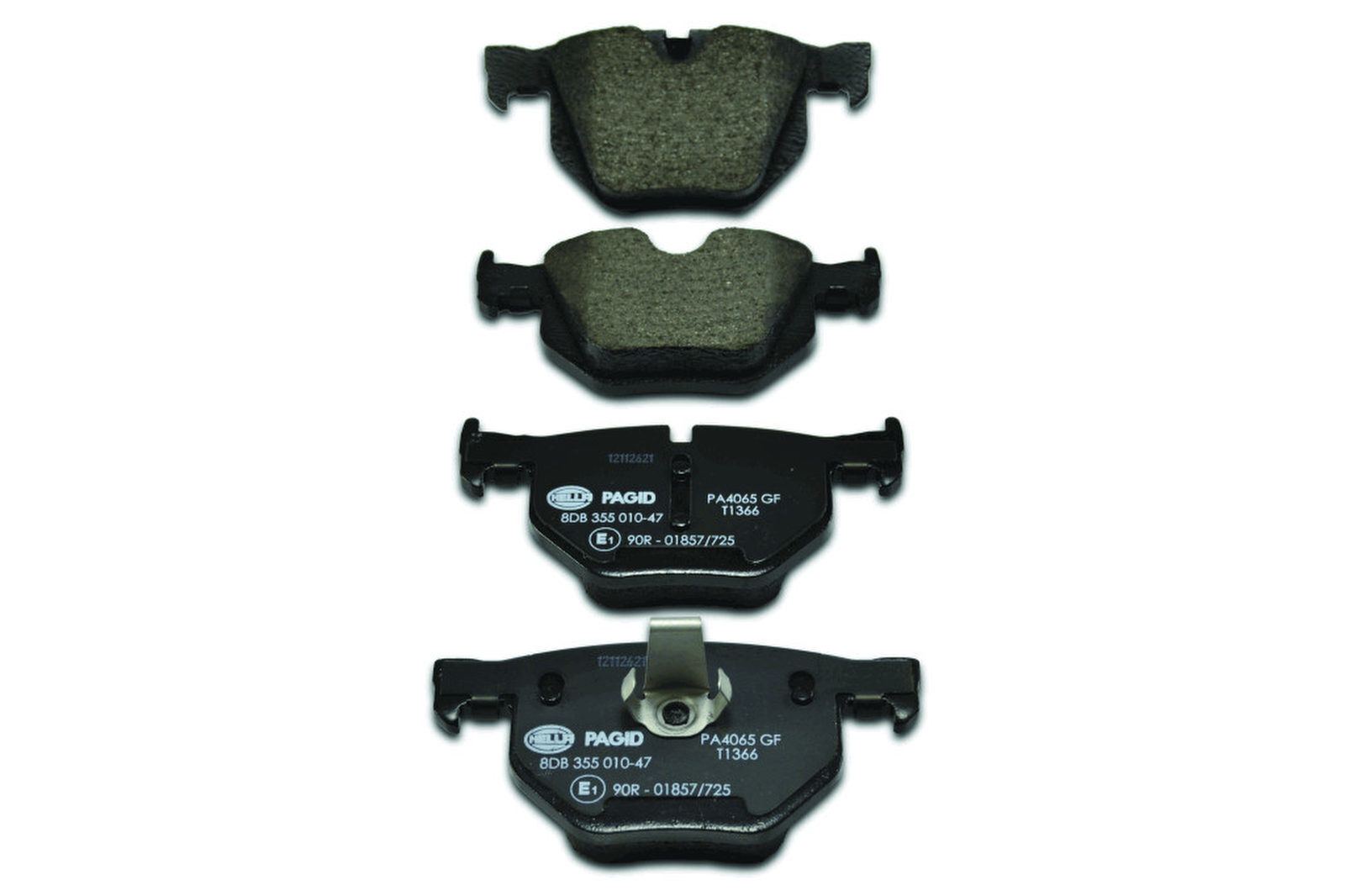 Bremsbelagsatz Bremsscheibe hinten HELLA für BMW 5