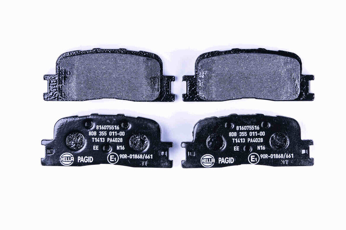 Bremsbelagsatz Bremsscheibe hinten HELLA für CHERY LEXUS TOYOTA