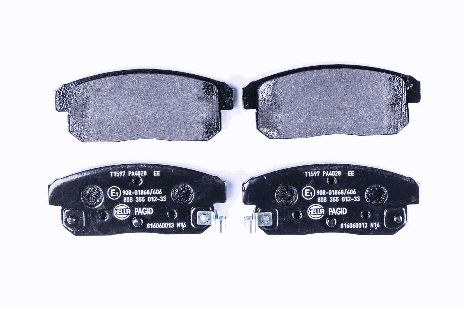 Bremsbelagsatz Bremsscheibe hinten HELLA für CHEVROLET NISSAN