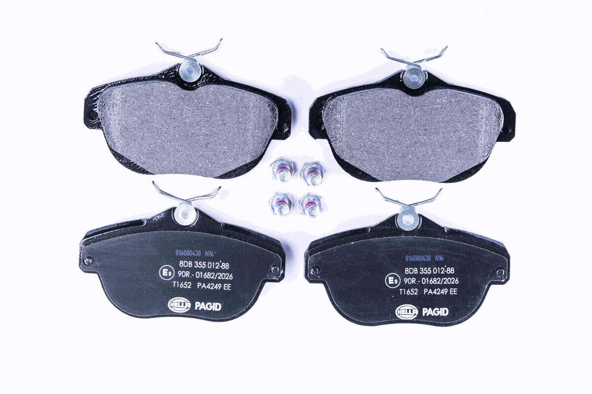 Bremsbelagsatz Bremsscheibe hinten HELLA für CITROEN C6 (TD_) C6