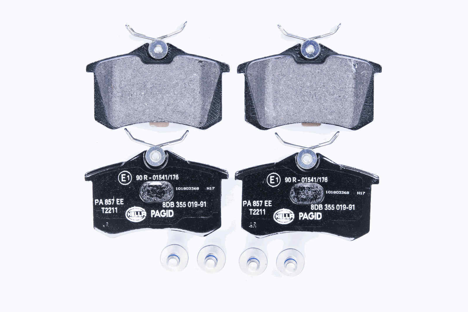 Bremsbelagsatz Bremsscheibe hinten HELLA für CITROEN PEUGEOT RENAULT