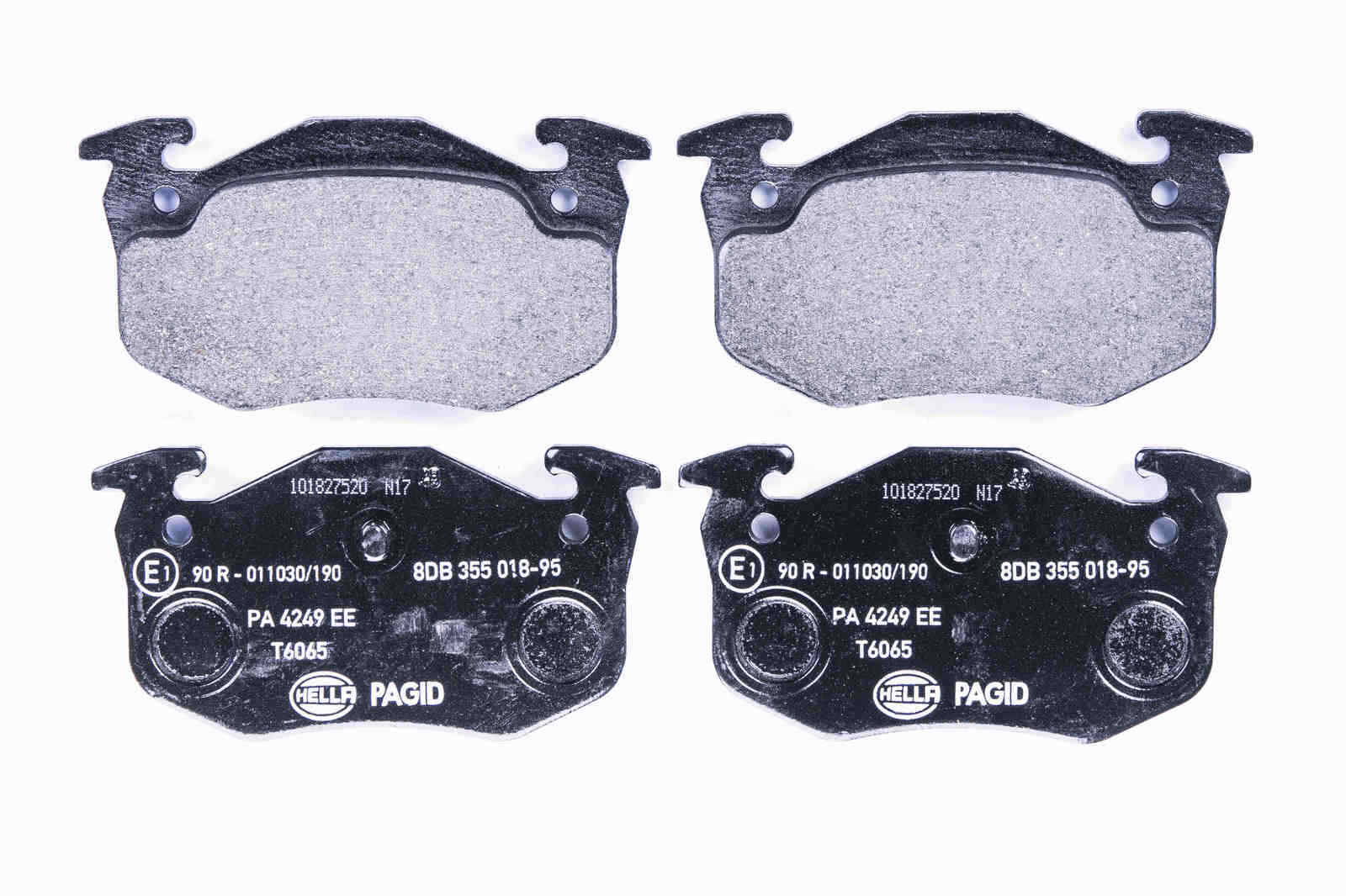Bremsbelagsatz Bremsscheibe hinten HELLA für CITROEN PEUGEOT RENAULT