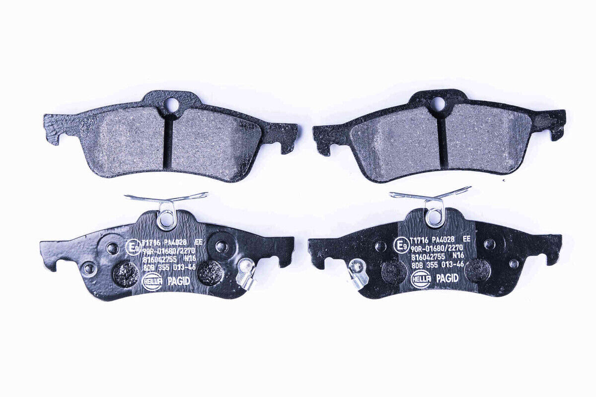 Bremsbelagsatz Bremsscheibe hinten HELLA für DAIHATSU TOYOTA