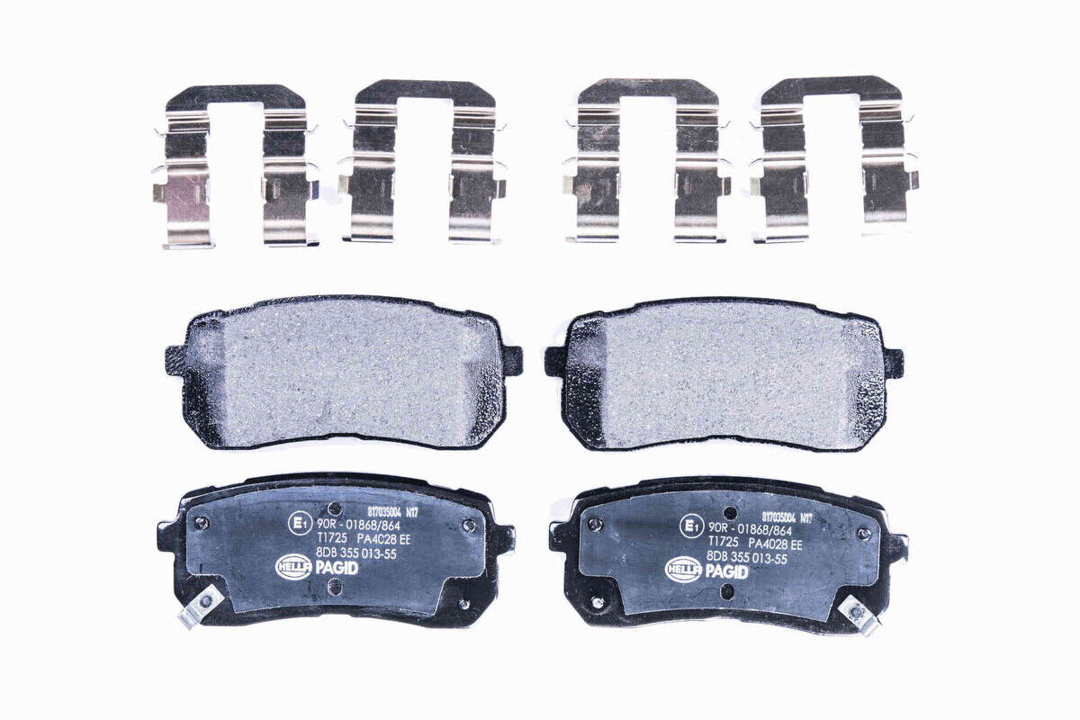 Bremsbelagsatz Bremsscheibe hinten HELLA für DODGE KIA