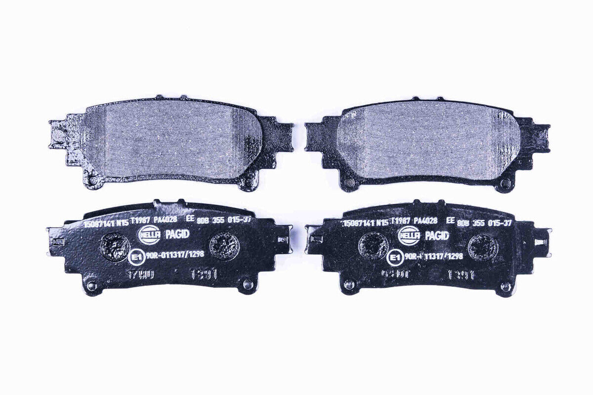 Bremsbelagsatz Bremsscheibe hinten HELLA für LEXUS TOYOTA