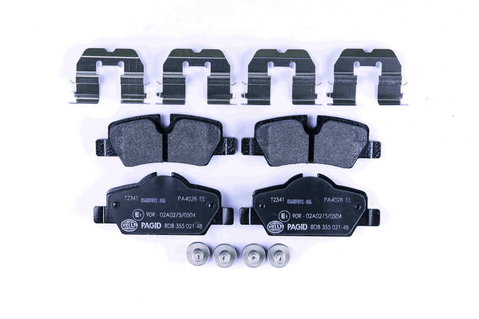 Bremsbelagsatz Bremsscheibe hinten HELLA für MINI MINI