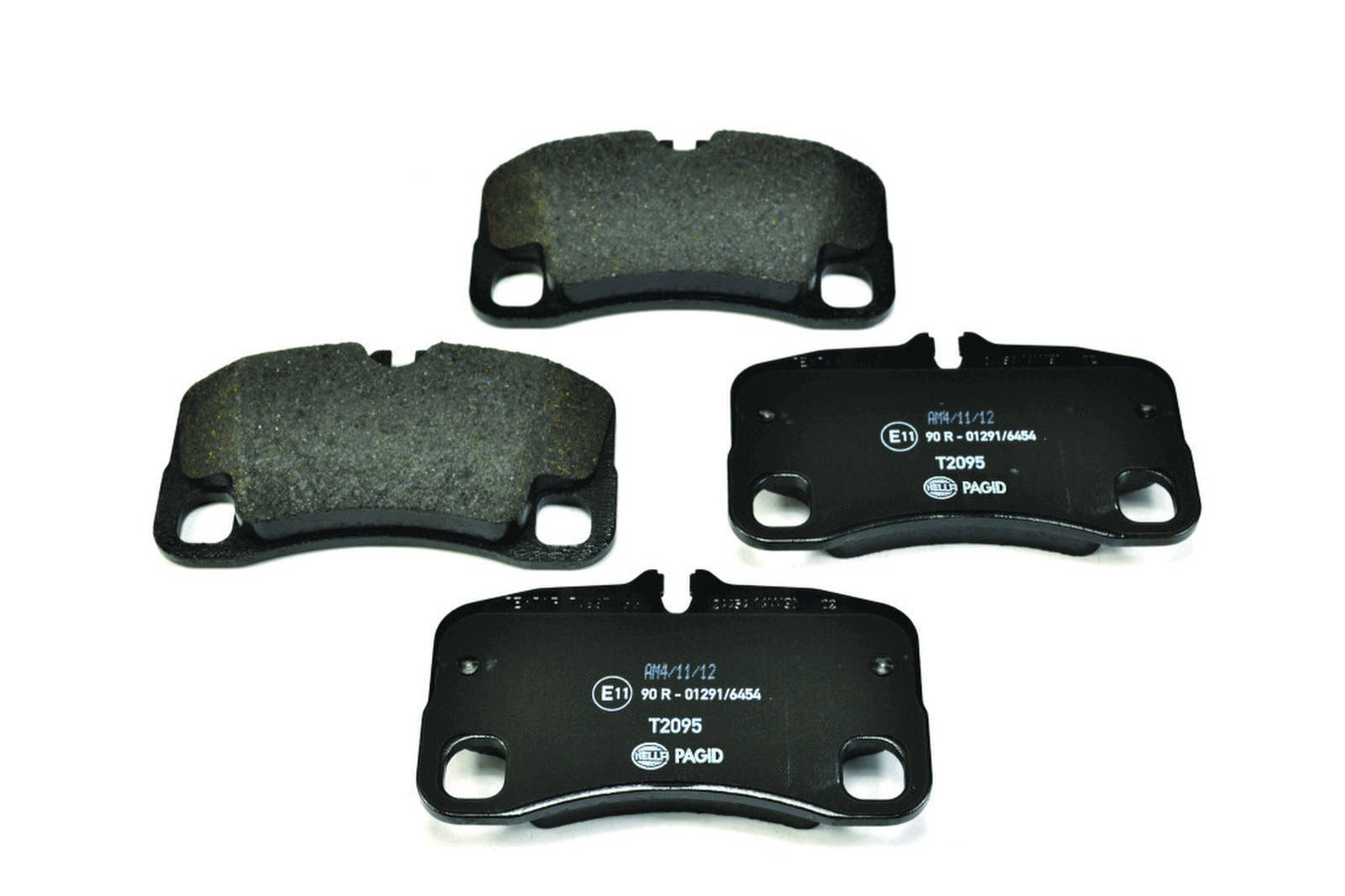 Bremsbelagsatz Bremsscheibe hinten HELLA für PORSCHE 911