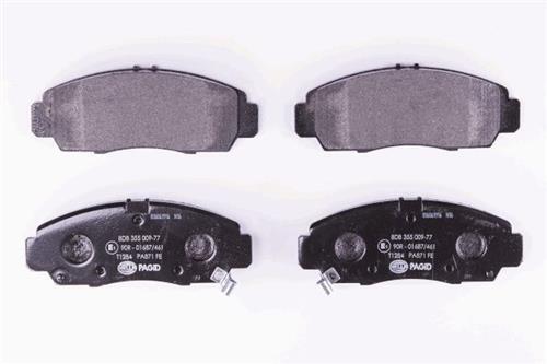 Bremsbelagsatz Bremsscheibe vorne HELLA für ACURA BYD GMC HONDA PROTON