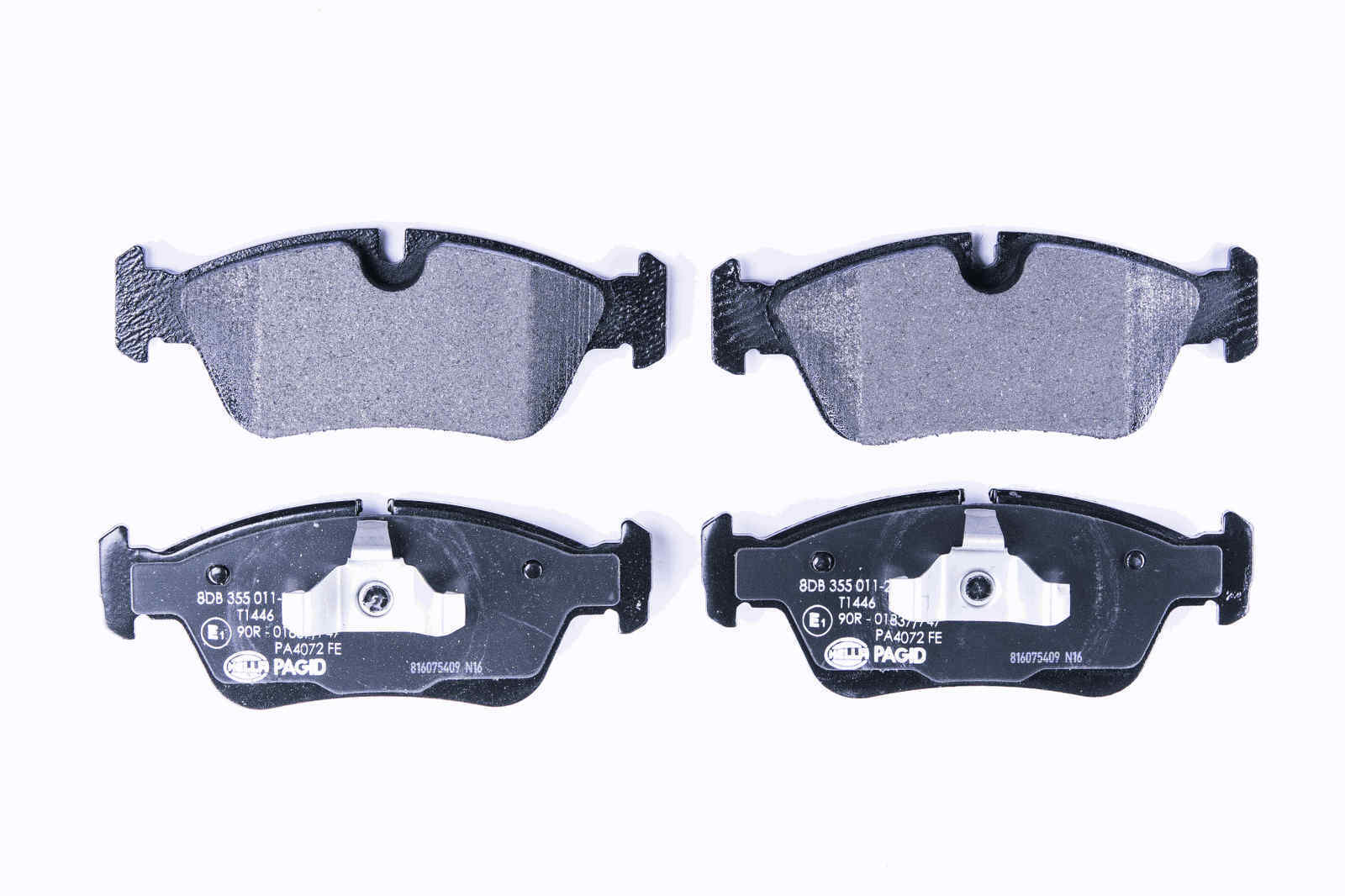 Bremsbelagsatz Bremsscheibe vorne HELLA für BMW 1