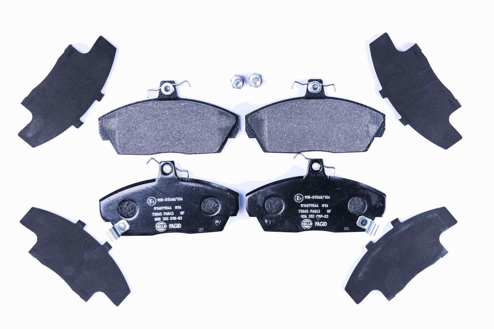 Bremsbelagsatz Bremsscheibe vorne HELLA für CHRYSLER HONDA MG ROVER