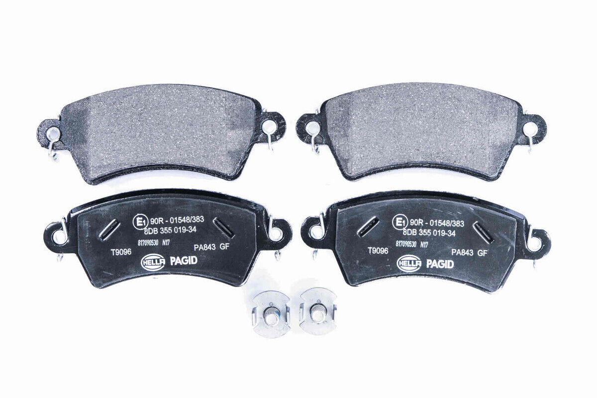 Bremsbelagsatz Bremsscheibe vorne HELLA für CITROEN PEUGEOT