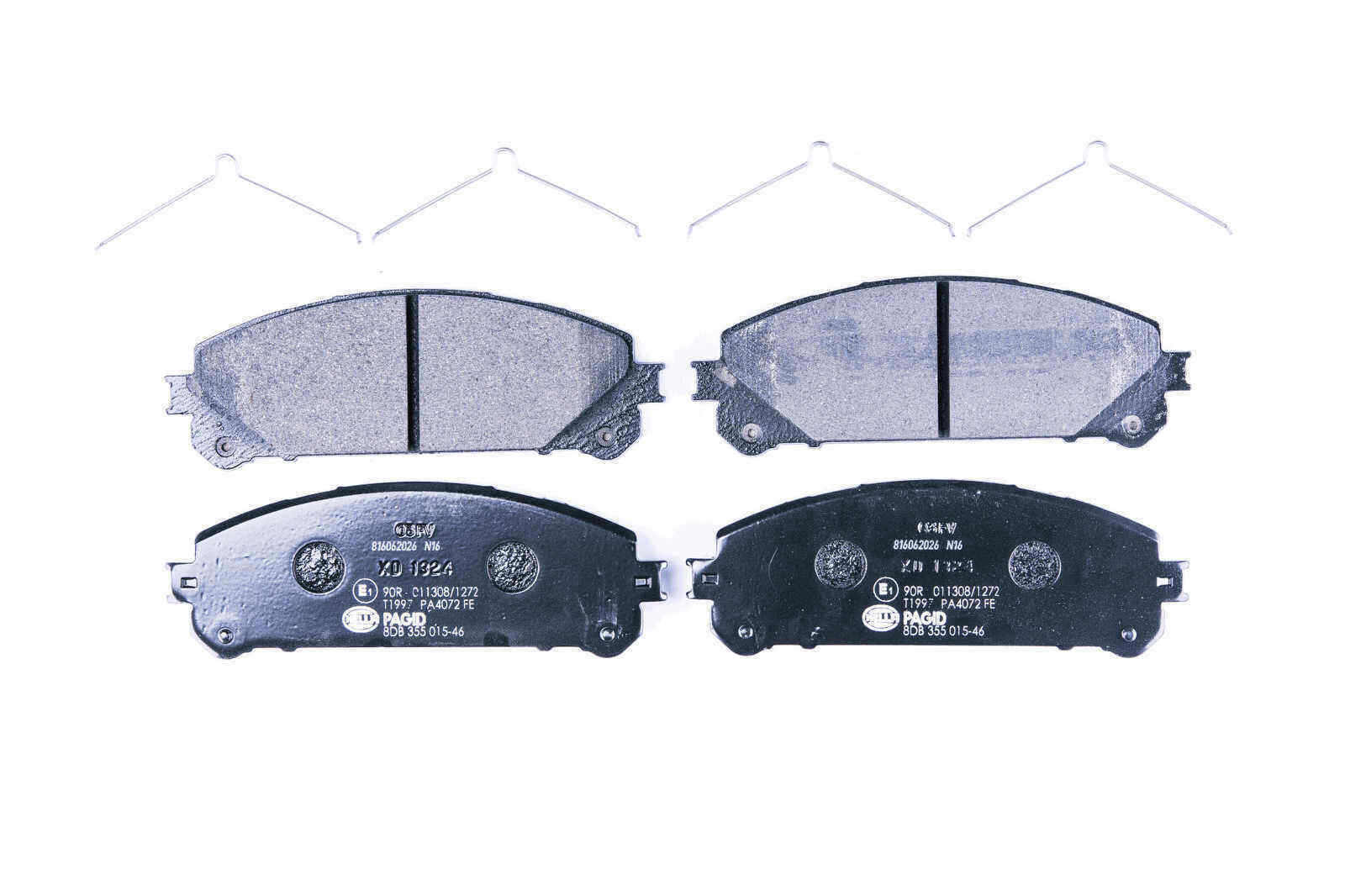 Bremsbelagsatz Bremsscheibe vorne HELLA für DAIHATSU LEXUS TOYOTA
