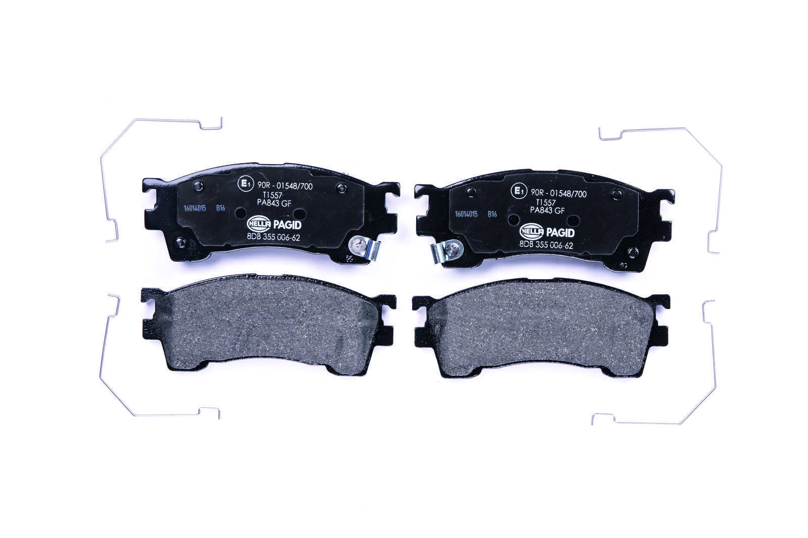 Bremsbelagsatz Bremsscheibe vorne HELLA für EUNOS FORD MAZDA