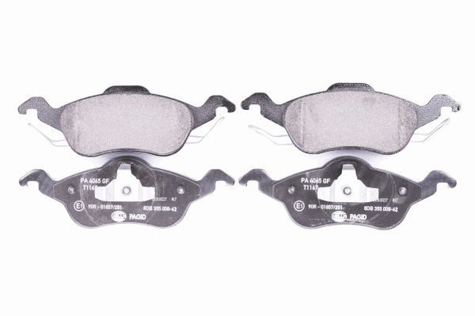 Bremsbelagsatz Bremsscheibe vorne HELLA für FORD FOCUS I