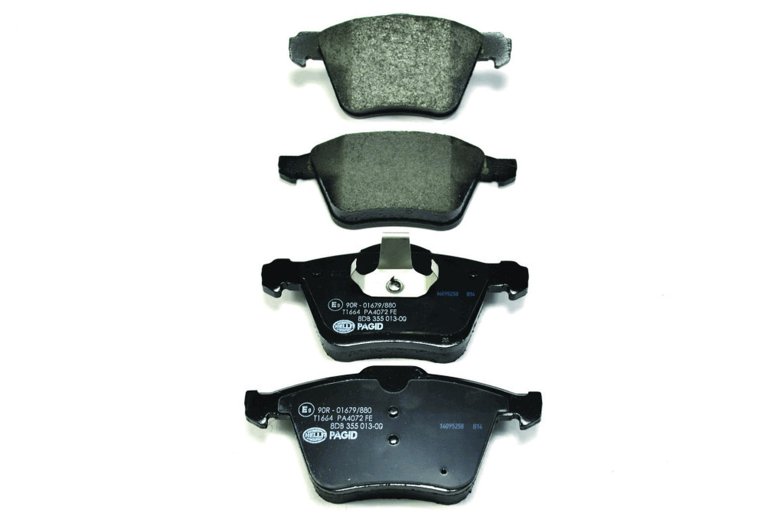 Bremsbelagsatz Bremsscheibe vorne HELLA für FORD VOLVO VOLVO ASIA