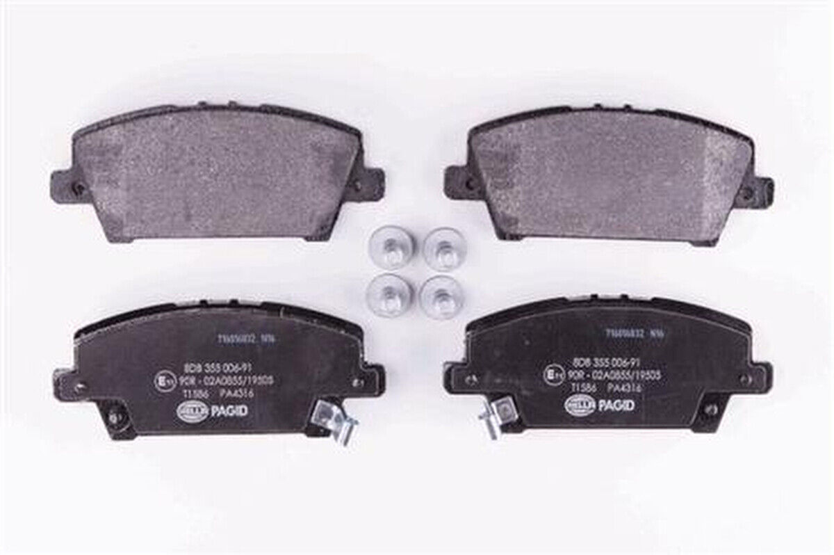Bremsbelagsatz Bremsscheibe vorne HELLA für HONDA CIVIC VIII Hatchback