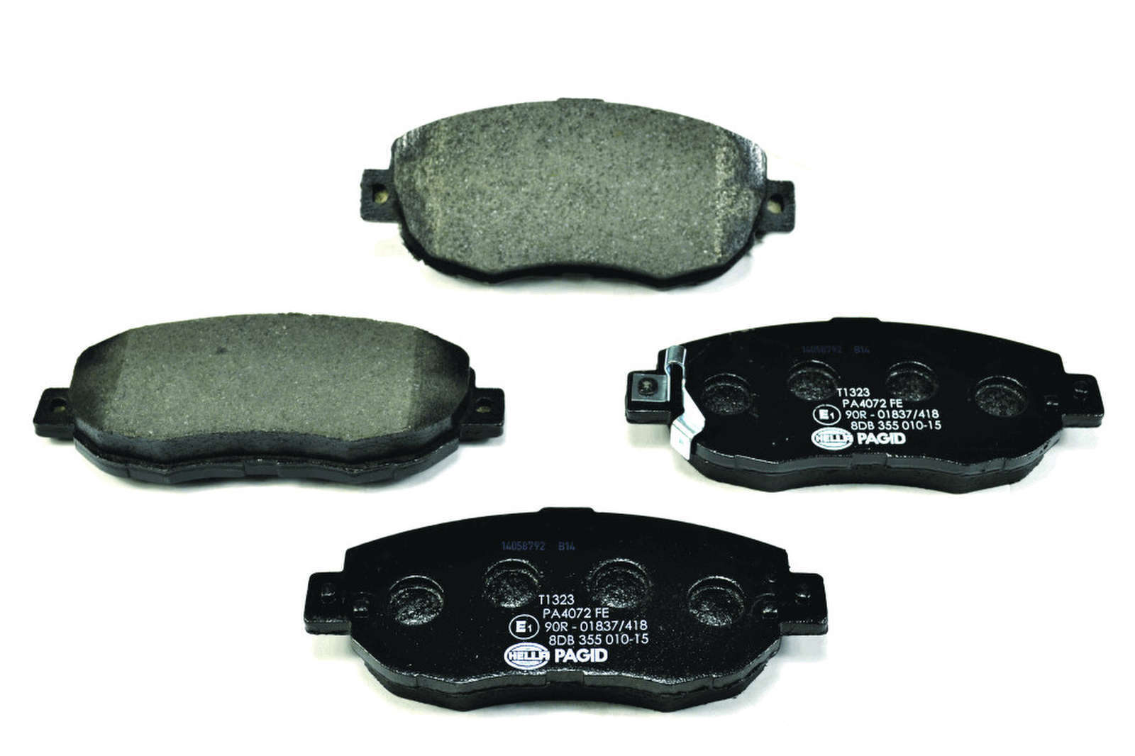 Bremsbelagsatz Bremsscheibe vorne HELLA für LEXUS TOYOTA