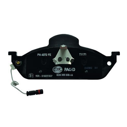 Bremsbelagsatz Bremsscheibe vorne HELLA für MERCEDES M-KLASSE (W163)
