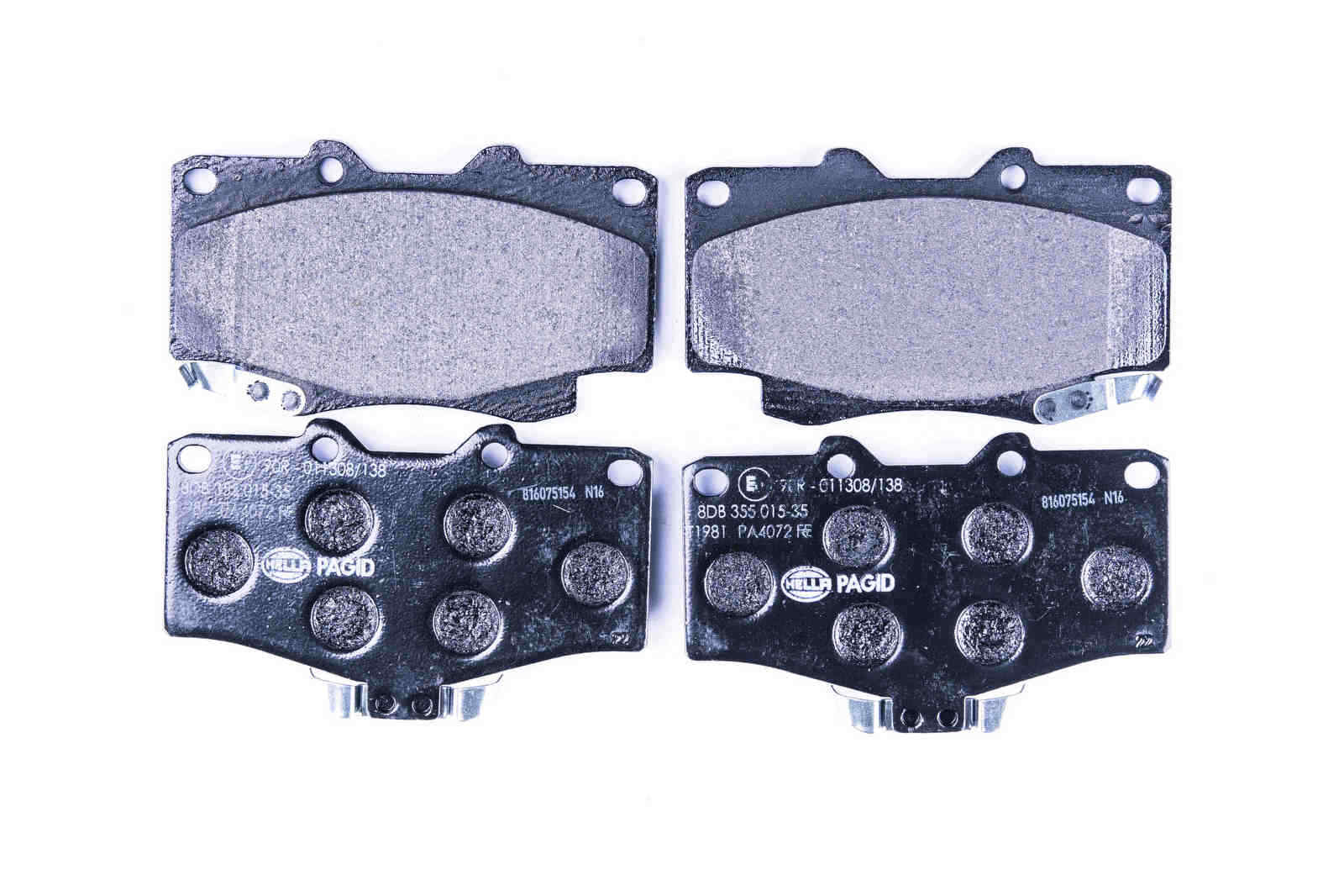 Bremsbelagsatz Bremsscheibe vorne HELLA für TOYOTA VW