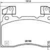 Bremsbelagsatz Scheibenbremse HELLA PAGID für OPEL INSIGNIA B Grand Sport