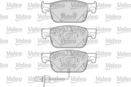 Bremsbelagsatz Scheibenbremse vorne elektrisch VALEO für AUDI A4 B9