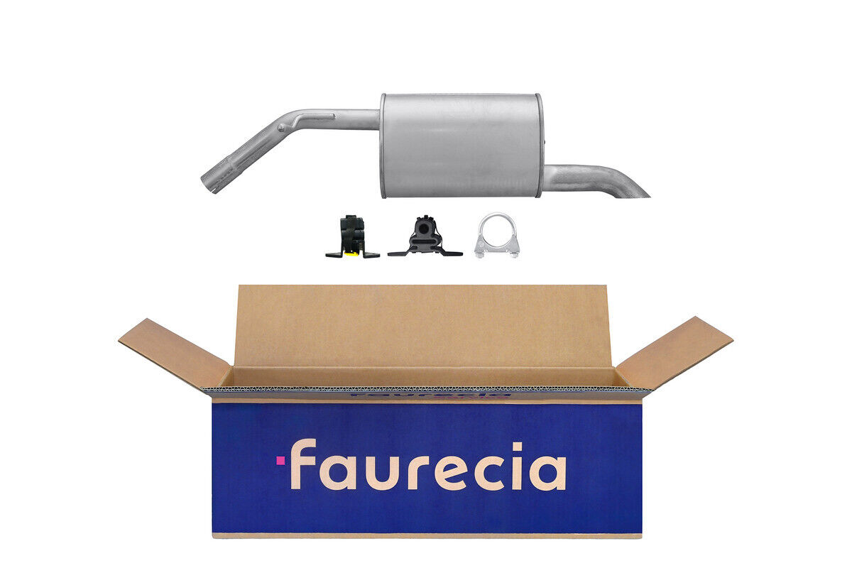 Endschalldämpfer Easy2Fit mit Anbauteilen Hella für CITROEN C3 PEUGEOT 208 2008