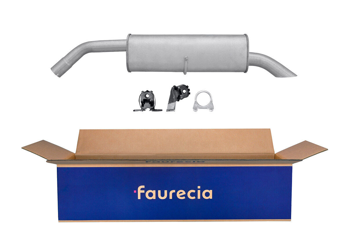 Endschalldämpfer Easy2Fit mit Anbauteilen Hella für CITROEN C4 PEUGEOT 308 3008