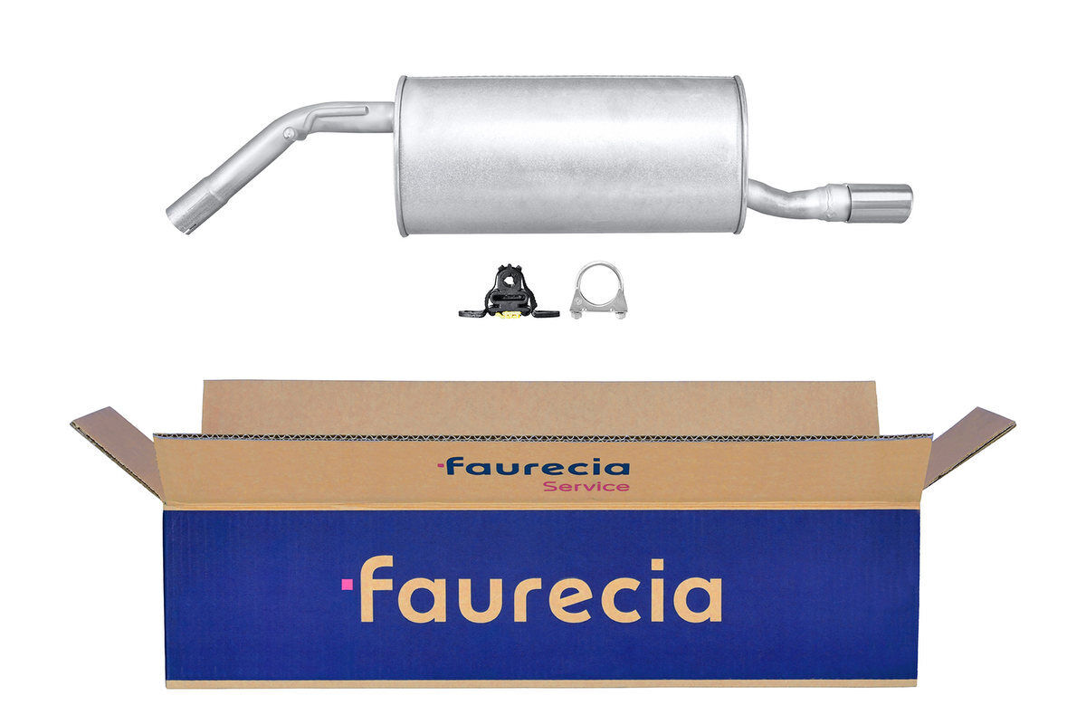 Endschalldämpfer Easy2Fit mit Anbauteilen Hella für PEUGEOT 207 PEUGEOT 208 I