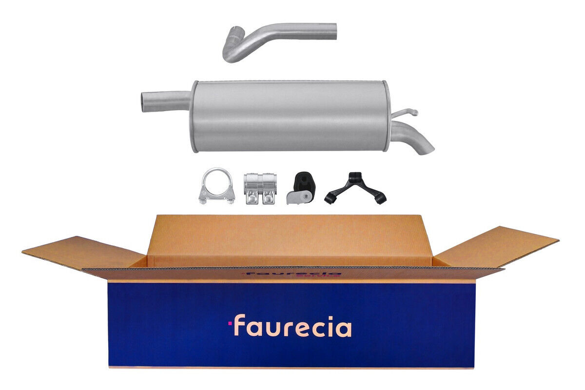 Endschalldämpfer Easy2Fit mit Anbauteilen HELLA für SEAT IBIZA SKODA VW GOLF