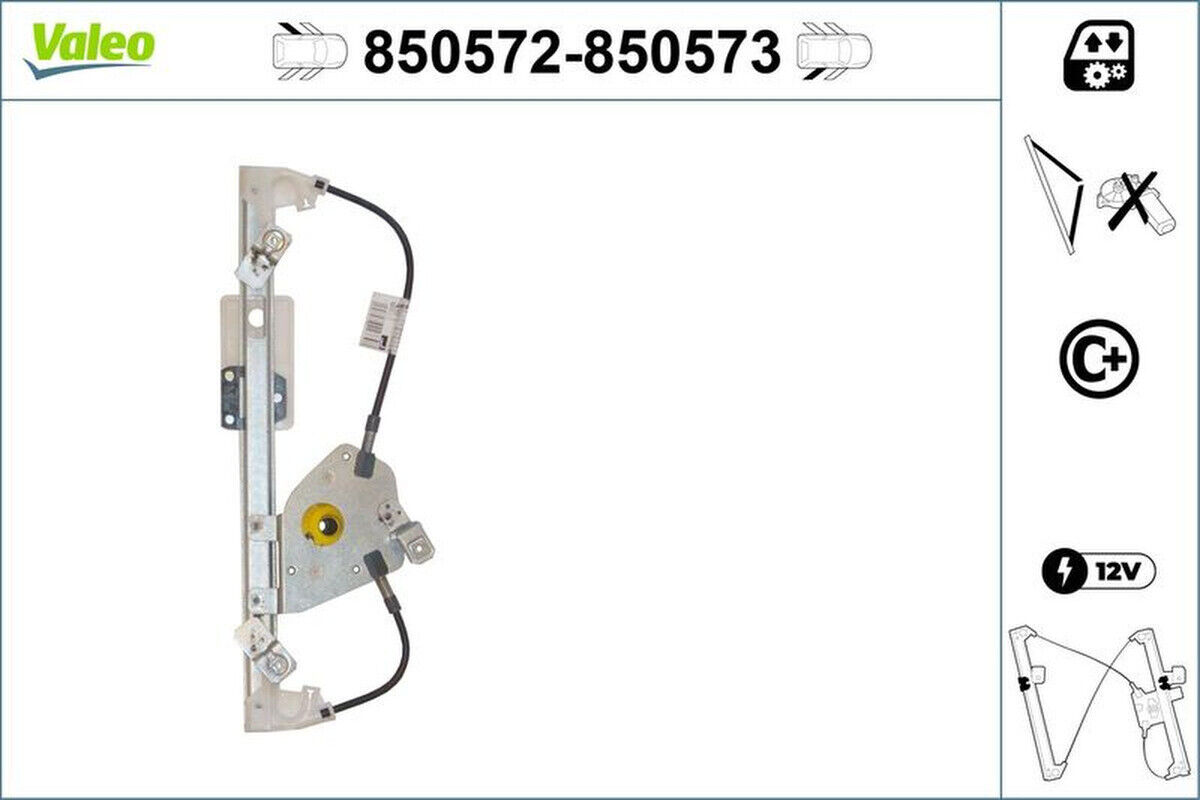 Fensterheber hinten links elektrisch VALEO für FORD FOCUS I