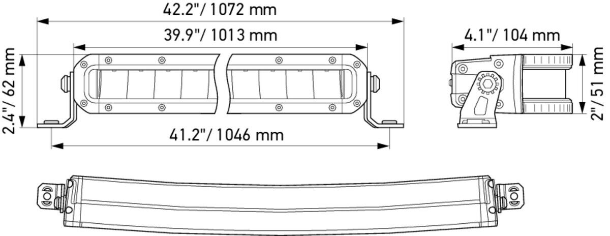 Fernscheinwerfer vorne LED HELLA für DAF