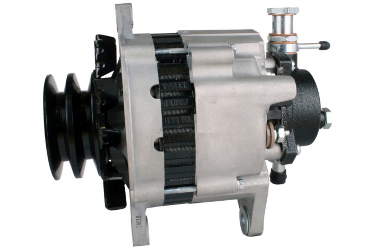 Generator mit Doppelriemenscheibe 86mm HELLA für NISSAN PICK UP (D21)