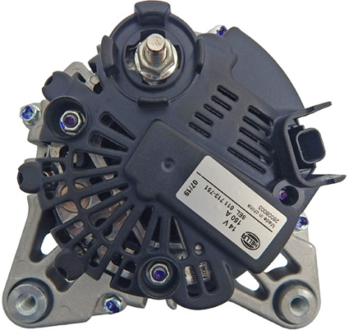 Generator mit Freilaufriemenscheibe 50mm HELLA für DACIA NISSAN OPEL RENAULT