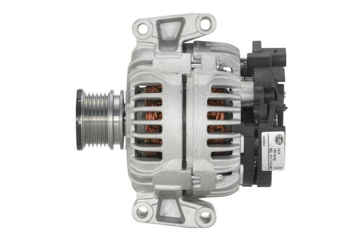 Generator mit Freilaufriemenscheibe 50mm HELLA für MERCEDES SPRINTER 5-t
