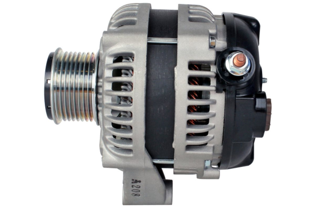 Generator mit Freilaufriemenscheibe 57mm HELLA für LAND ROVER RANGE ROVER SPORT