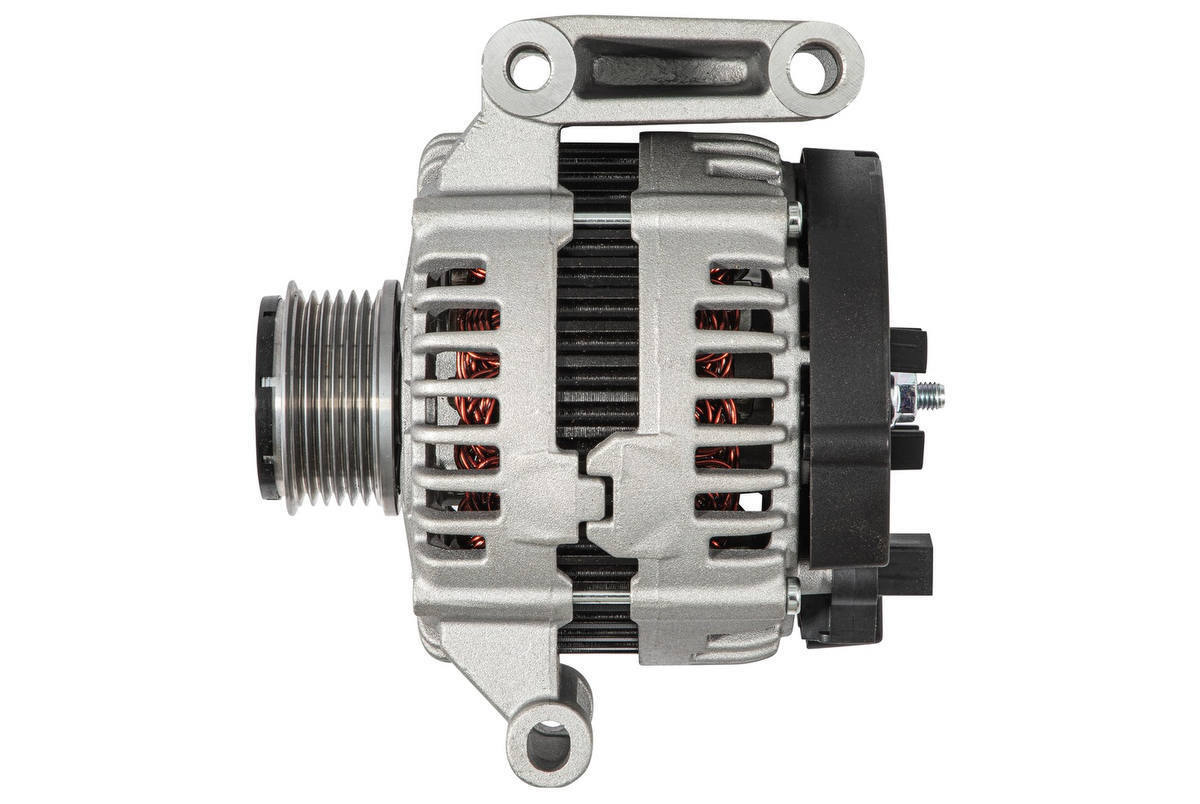 Generator mit Freilaufriemenscheibe 59mm HELLA für FORD TRANSIT Kasten (FA_ _)