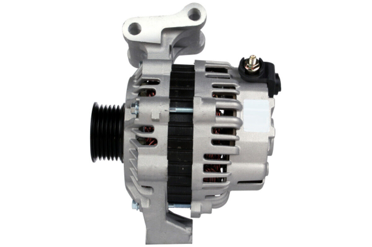 Generator mit Keilrippenriemenscheibe 49mm HELLA für MAZDA 2 (DY)