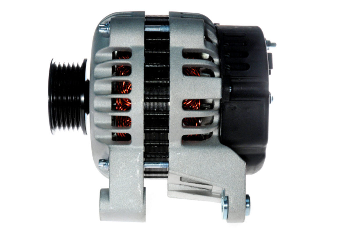 Generator mit Keilrippenriemenscheibe 50mm HELLA für OPEL ZAFIRA A