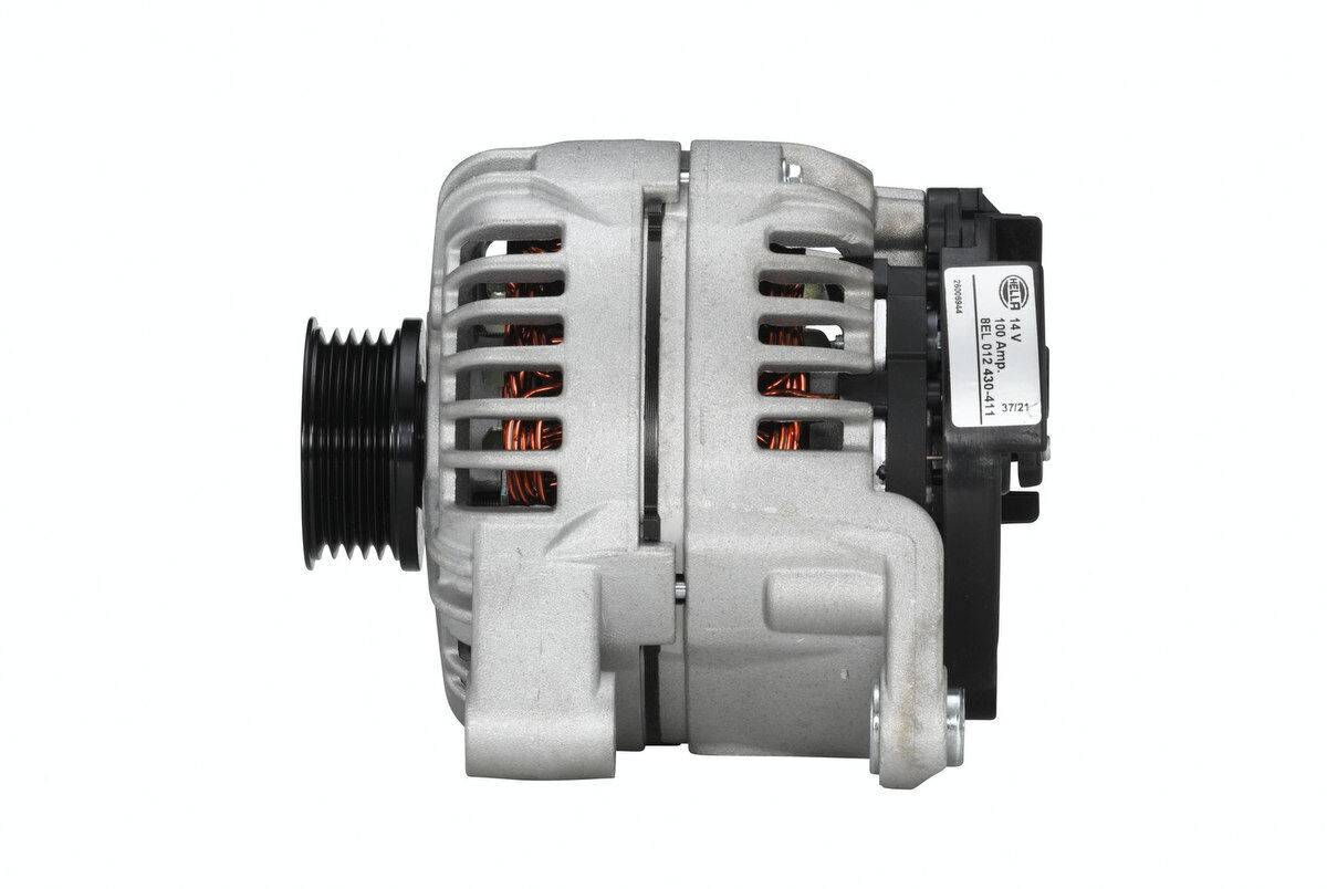 Generator mit Keilrippenriemenscheibe 54mm HELLA für OPEL CORSA D (S07)