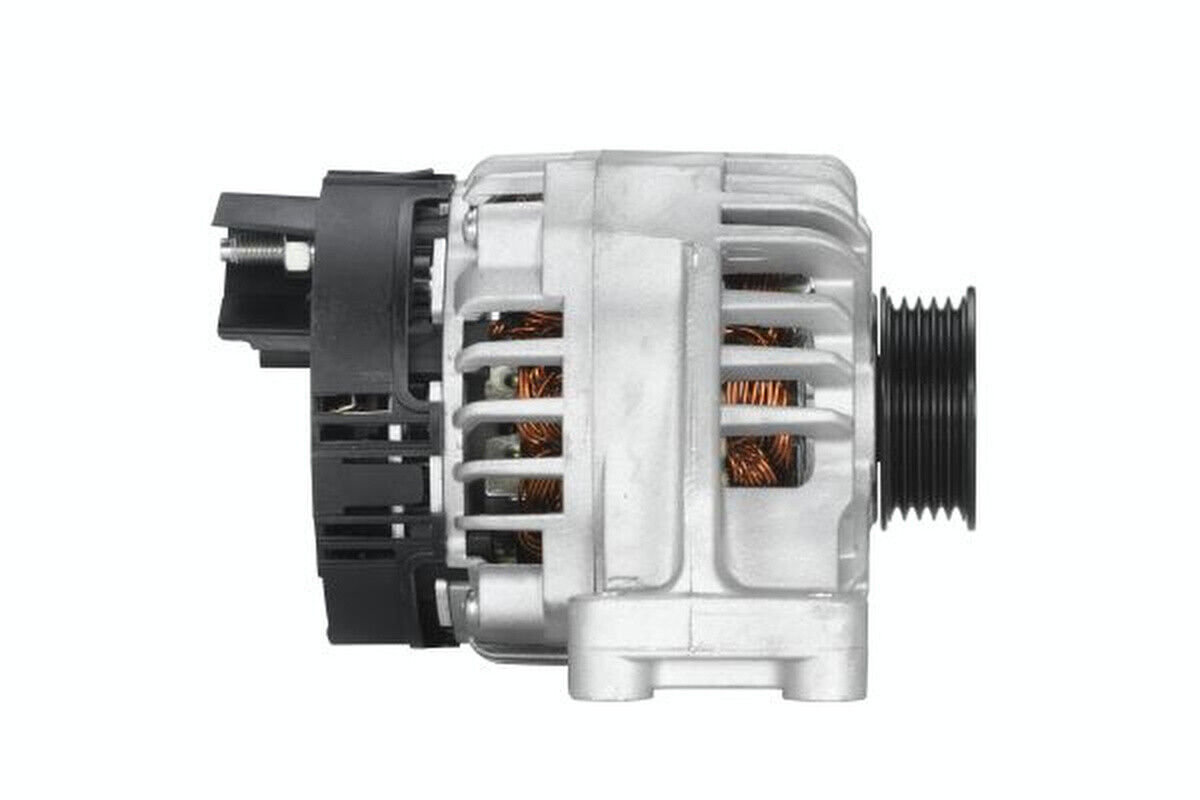 Generator mit Keilrippenriemenscheibe 55mm HELLA für FIAT GRANDE PUNTO (199_)